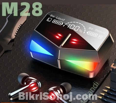M28 tws Bluetooth 5.1 gaming headset